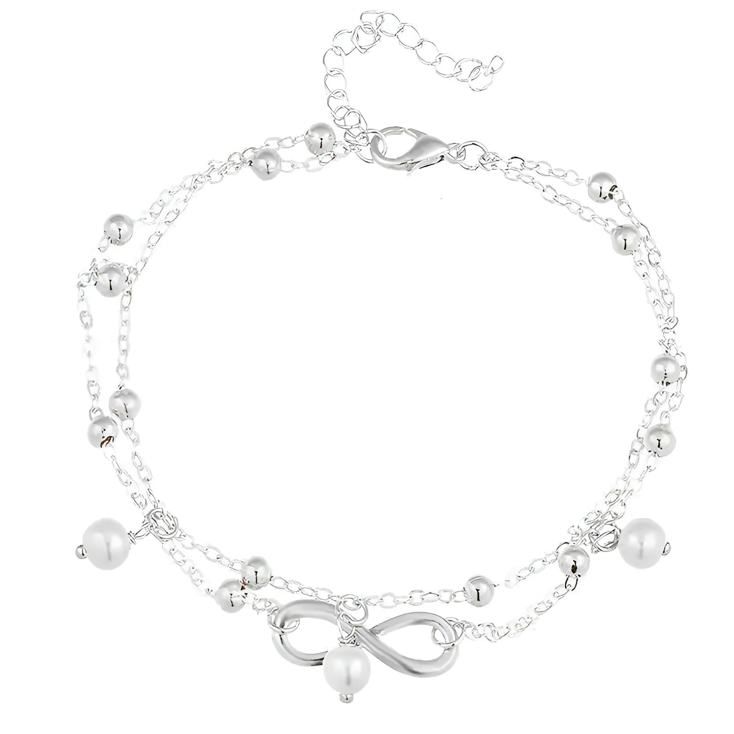 Bracelete Doble de Tobillo para Mujer