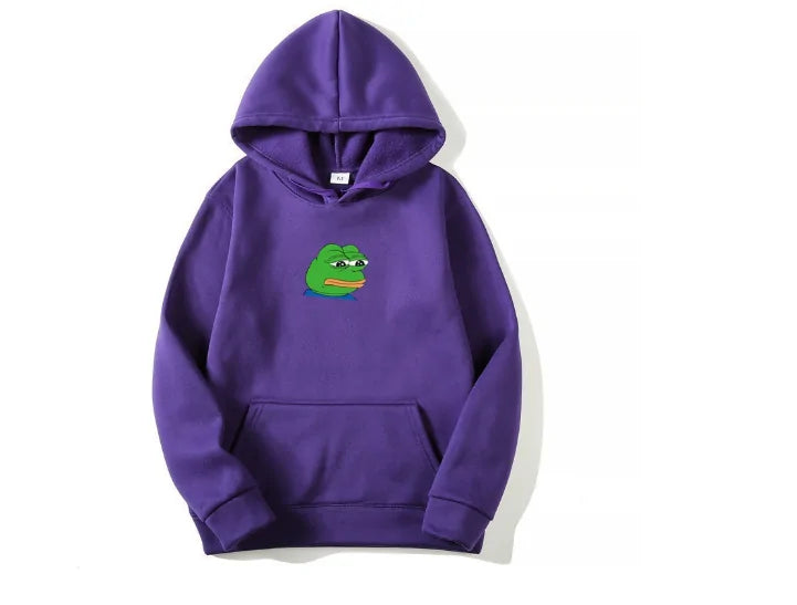 Hoodies de rana triste llorando