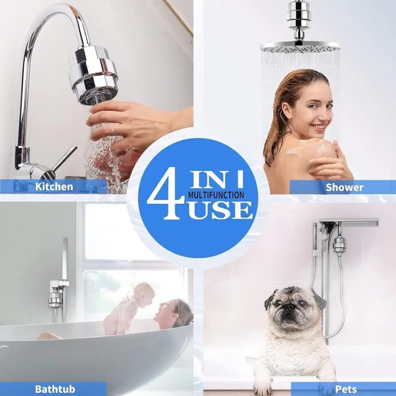 Purificador de Agua para Ducha, Elevando la Pureza de tu Experiencia de Baño.